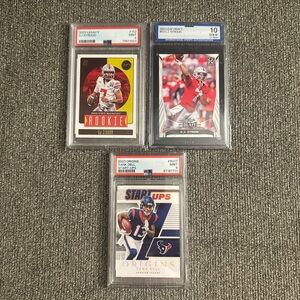 Houston Texans Graded Lot (4)